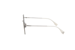 FENDI LEI CAT EYE FF CLEAR GREY