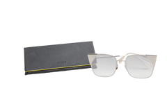 FENDI LEI CAT EYE FF CLEAR GREY