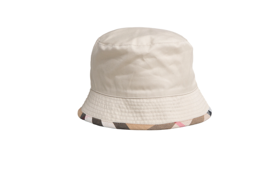 BURBERRY BUCKET COTTON BEIGE