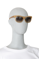 VALENTINO ACETATE BEIGE FRAME STUDS