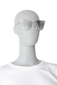 FENDI LEI CAT EYE FF CLEAR GREY