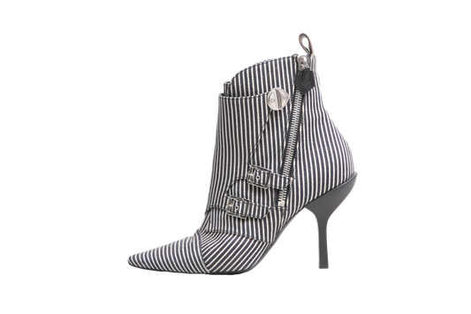 LV ANKLE BOOTS JANET STRIPED NAVY - 38 BR