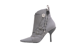 LV ANKLE BOOTS JANET STRIPED NAVY - 38 BR