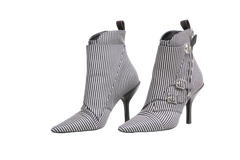 LV ANKLE BOOTS JANET STRIPED NAVY - 38 BR
