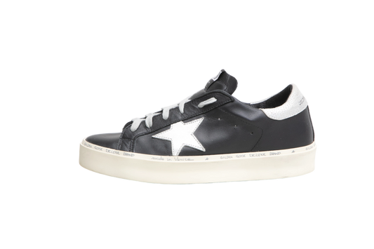 GOLDEN GOOSE HI STAR MATTE BLACK - 39 BR
