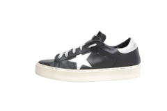 GOLDEN GOOSE HI STAR MATTE BLACK - 39 BR