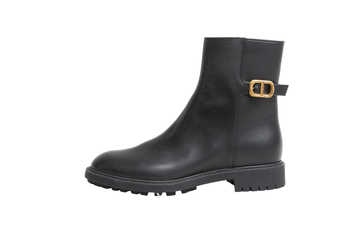 DIOR ANKLE BOOT 30 MONTAIGNE BLACK - 37 BR