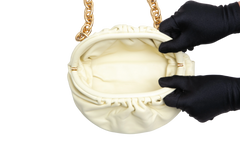 BOTTEGA THE BELT CHAIN POUCH BUTTER CREAM