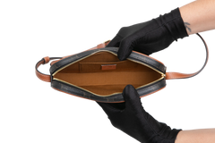 CELINE MINI CAMERA CUIR TRIOMPHE COATED BROWN