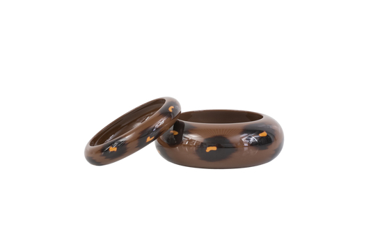 HERMÈS FELIN BANGLE WIDE + THIN