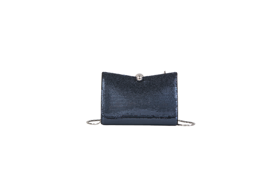 DIOR CLUTCH SEQUINS NAVY