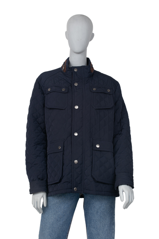 BURBERRY JACKET BOMBER HORSEFERRY NAVY