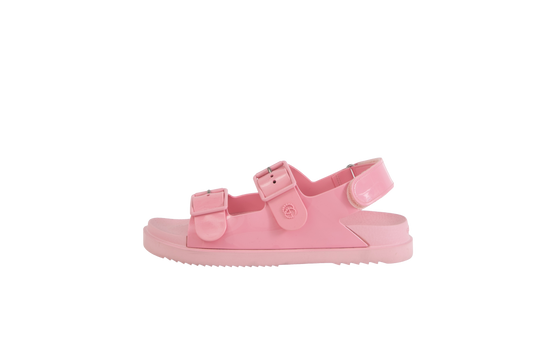 GUCCI SLIDE RUBBER MINI DOUBLE G YOGURT - 39 BR