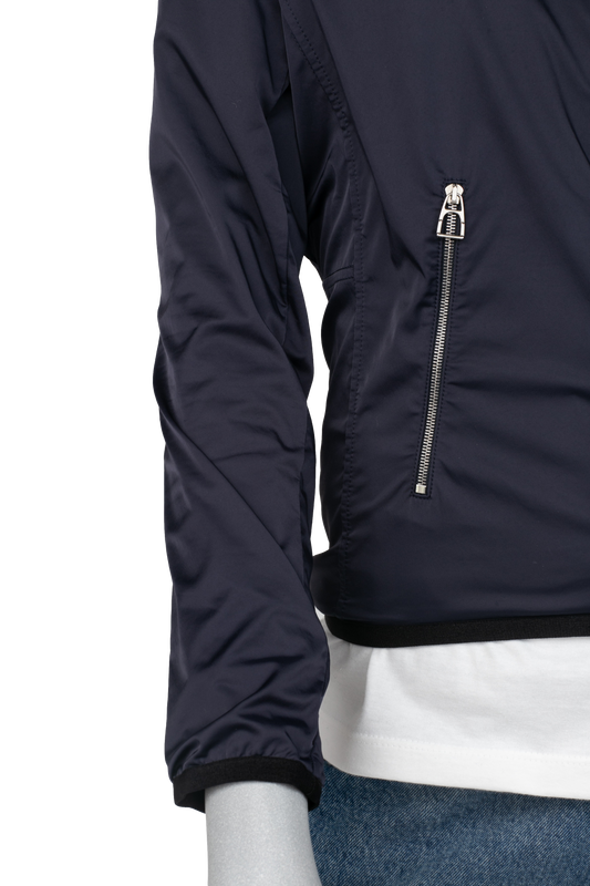 HERMÈS JACKET NAVY ZIPPER