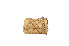 CHANEL 19 FLAP BAG SMALL GOLDEN