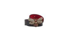 GUCCI CINTO BEE REVERSIBLE BLACK & RED