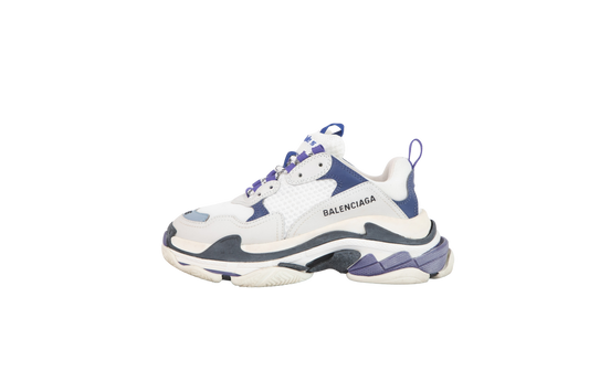 BALENCIAGA TRIPLE S CHUNK TRICOLOR LILAC - 34 BR