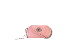 GUCCI GG MARMONT CHAIN LIGHT ROSE