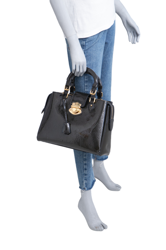 LV MELROSE VERNIS AVENUE DARK BROWN
