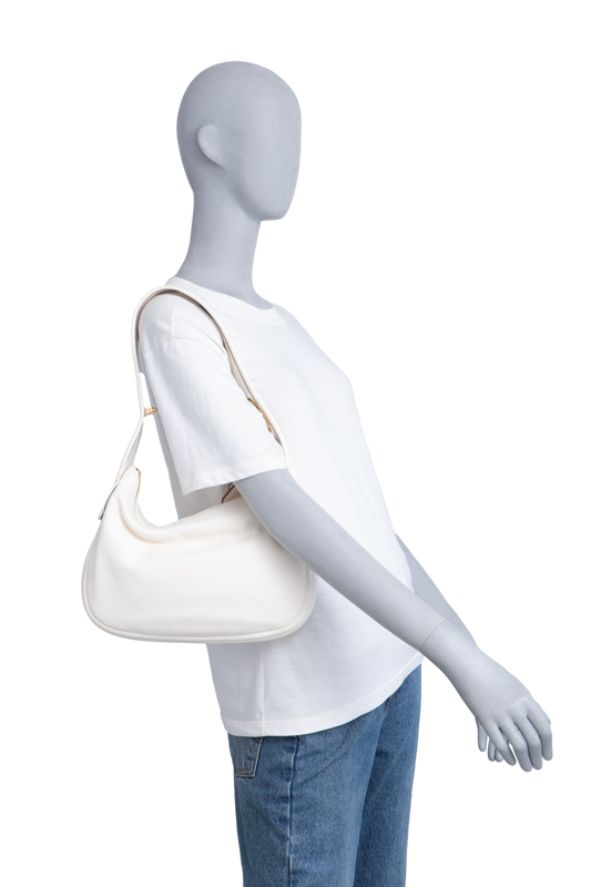VALENTINO GO HOBO WHITE