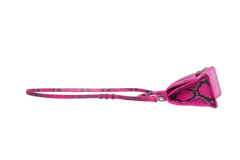 BALENCIAGA HOURGLASS SMALL PYTHON EFFECT FUCHSIA