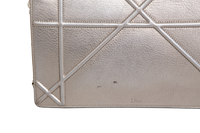 DIOR DIORAMA GRAINED SMALL PALE GOLD