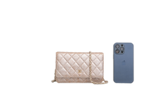 CHANEL WOC PIXEL EFFECT CHAMPAGNE