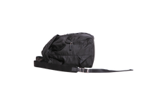 PRADA BACKPACK TRIANGLE LOGO NYLON BLACK