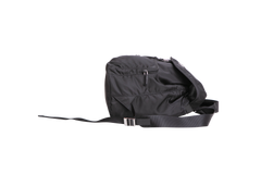 PRADA BACKPACK TRIANGLE LOGO NYLON BLACK