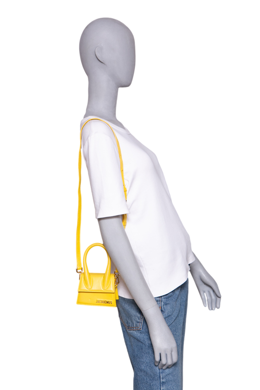 JACQUEMUS LE CHIQUITO MINI JAUNE