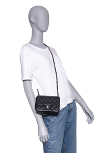 DESAPEGO FABI JUSTUS CHANEL SQUARE CAVIAR BLACK-SILVER HDWR
