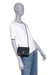 DESAPEGO FABI JUSTUS CHANEL SQUARE CAVIAR BLACK-SILVER HDWR
