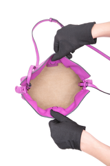 LOEWE MINI FLAMENCO CLUTCH BRIGHT PURPLE