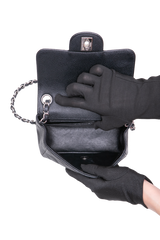 DESAPEGO FABI JUSTUS CHANEL SQUARE CAVIAR BLACK-SILVER HDWR