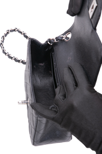 DESAPEGO FABI JUSTUS CHANEL SQUARE CAVIAR BLACK-SILVER HDWR