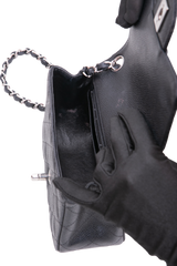DESAPEGO FABI JUSTUS CHANEL SQUARE CAVIAR BLACK-SILVER HDWR
