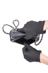 DESAPEGO FABI JUSTUS CHANEL SQUARE CAVIAR BLACK-SILVER HDWR