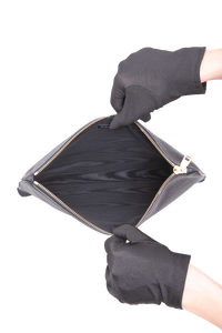 D&G FAMILY PATCH ZIP POUCH