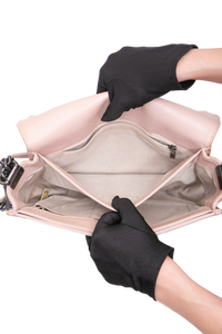 CHANEL BOY NEW MEDIUM REVERSO BLUSH SILVER HDWR