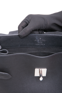 LV LOCKME EVER MM CALF LEATHER BLACK