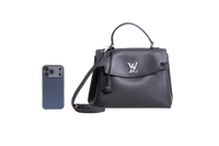 LV LOCKME EVER MM CALF LEATHER BLACK