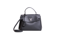 LV LOCKME EVER MM CALF LEATHER BLACK