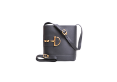 GUCCI HORSEBIT 73 MEDIUM BUCKET ARABELLA CALFSKIN BLACK