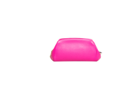 FERRAGAMO GANCINI CLUTCH ON CHAIN CALFSKIN HOT PINK