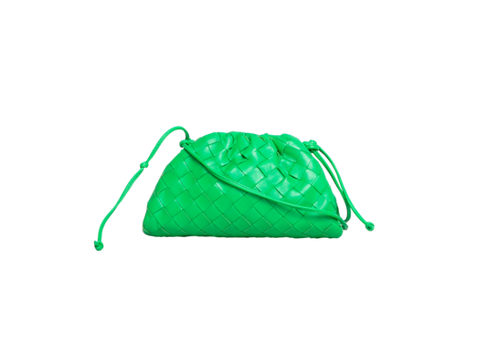 BOTTEGA MINI POUCH INTRECCIATO PARAKEET