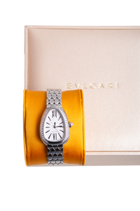 BVLGARI SERPENTI SEDUTTORI AUTOMATIC AÇO WITH DIAMONDS 2026