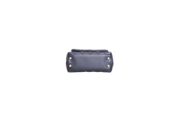 CHANEL MINI COCO TOP HANDLE CAVIAR NAVY GOLD HDWR