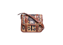 D&G CRESPO SMALL LEOPARD PRINT BROWN/BLACK