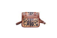 D&G CRESPO SMALL LEOPARD PRINT BROWN/BLACK