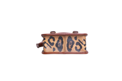 D&G CRESPO SMALL LEOPARD PRINT BROWN/BLACK